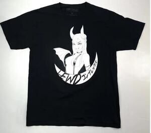 Men’s Med NWT Lewd Complex Evil Succubus Anime Spencer’s black shirt